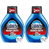 Dawn Heavy Duty Dish Spray Fresh Clean Scent, All-Purpose Cleaner and Degreaser, 21.5 oz. Refill Bottle 2-Pack