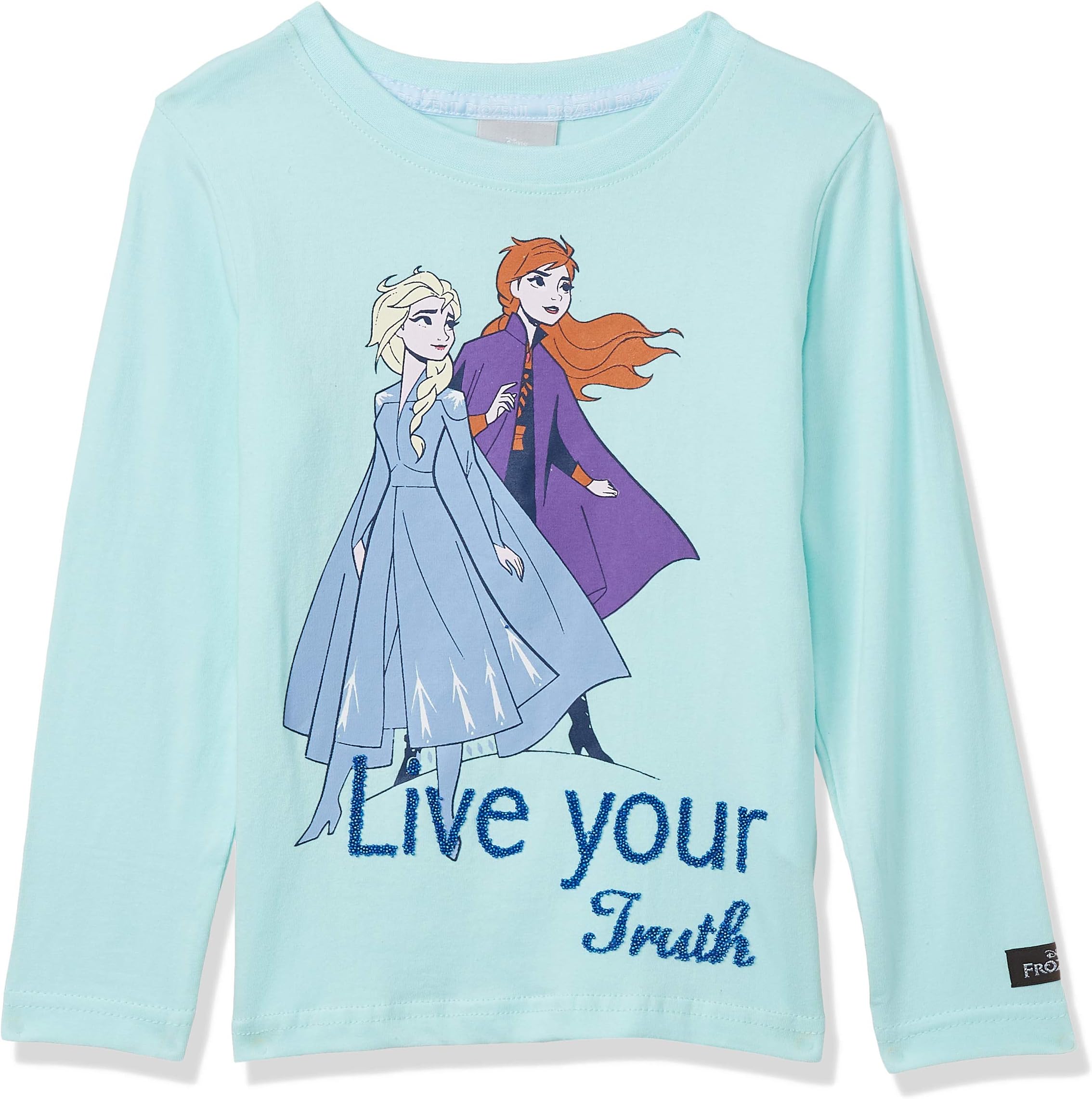 Disney Girl's Disney Frozen Girl's Long Sleeve T shirt T-shirts