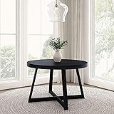 Plank+Beam Round Dining Table, 47 Inch Solid Wood