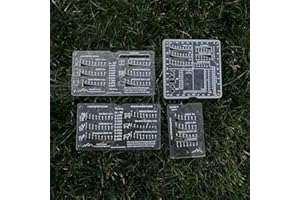 Hunting Rangefinder Hunt-R Card Range Finder Card Portable Pocket Analog Distance Finder Tool Flexible Rangefinder Card 900m 