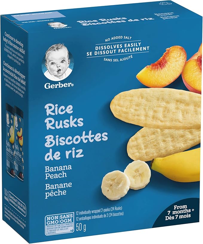 gerber rice rusks
