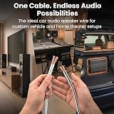 GEARit 2x2.5mm² Speaker Cable 152.4m/500ft 14AWG Twin Core CCA White view 5