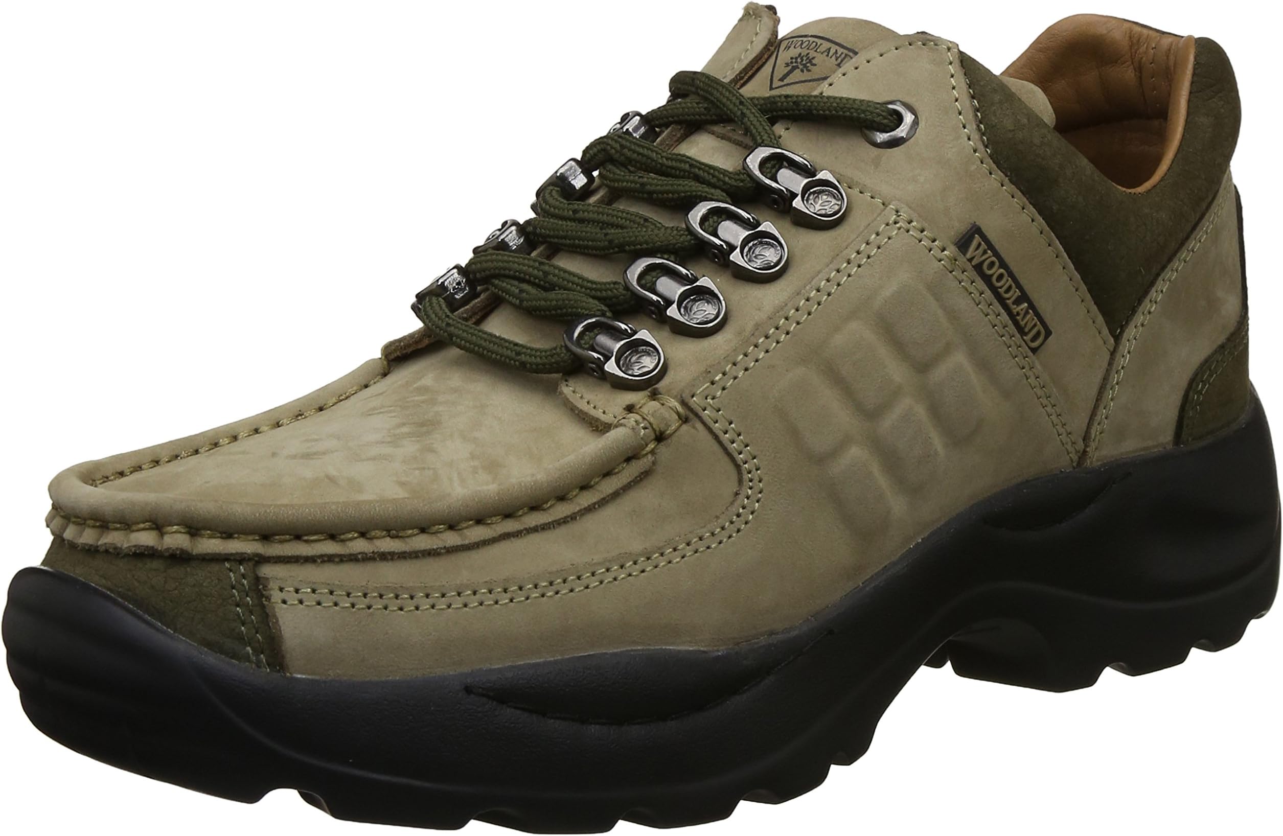 Woodland Men'S Leather Espadrille Flats
