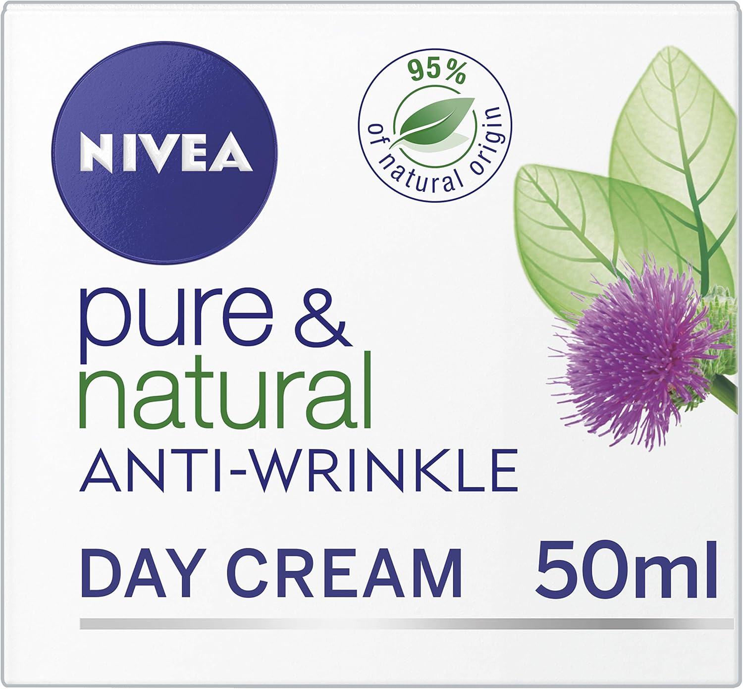 nivea pure and natural face cream