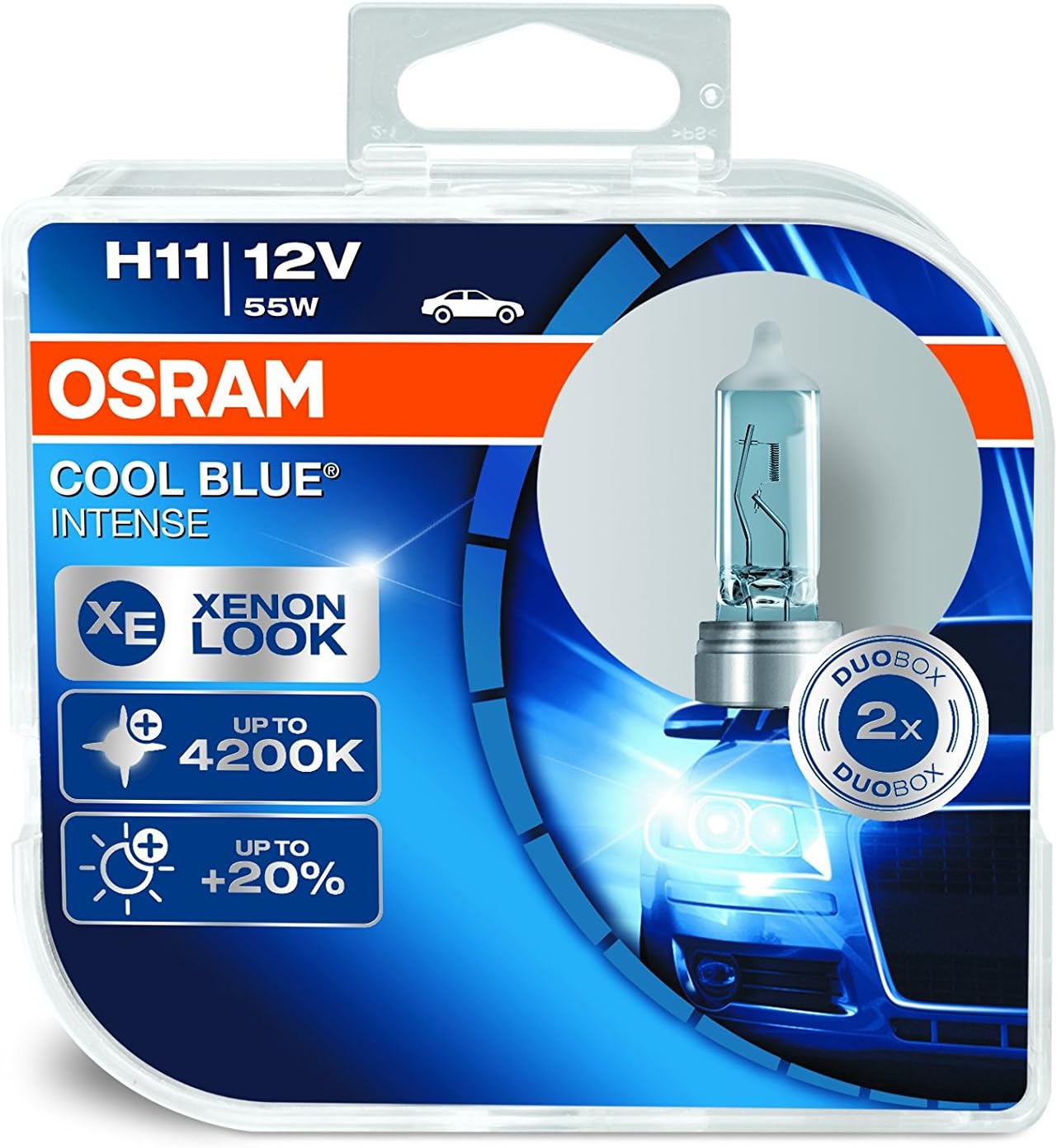 OSRAM Cool Blue Intense H11 (Pair), Headlight Bulbs Amazon Canada