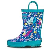 Lone Cone Rain Boots with Easy-On Handles in Fun
