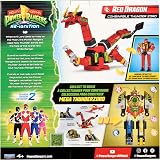 Power Rangers Red Dragon Thunderzord Action Figure Mighty Morphin view 4