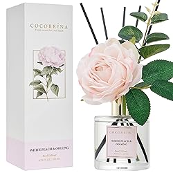 Cocorrína Flower Reed Diffuser - White