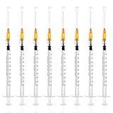 1cc/ml Luer Lock Syringe with 25G 1in Needle