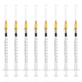 1cc/ml Luer Lock Syringe with 25G 1in Needle