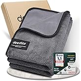 Deedlite Bath Wipes Shower Cleaning Cloths, Premium Car Drying Towel | Ultra Absorbent Twisted-Loop Design| Microfiber Towel for Car, Shower Cabin, Household