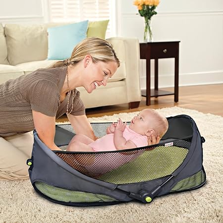 munchkin travel cot