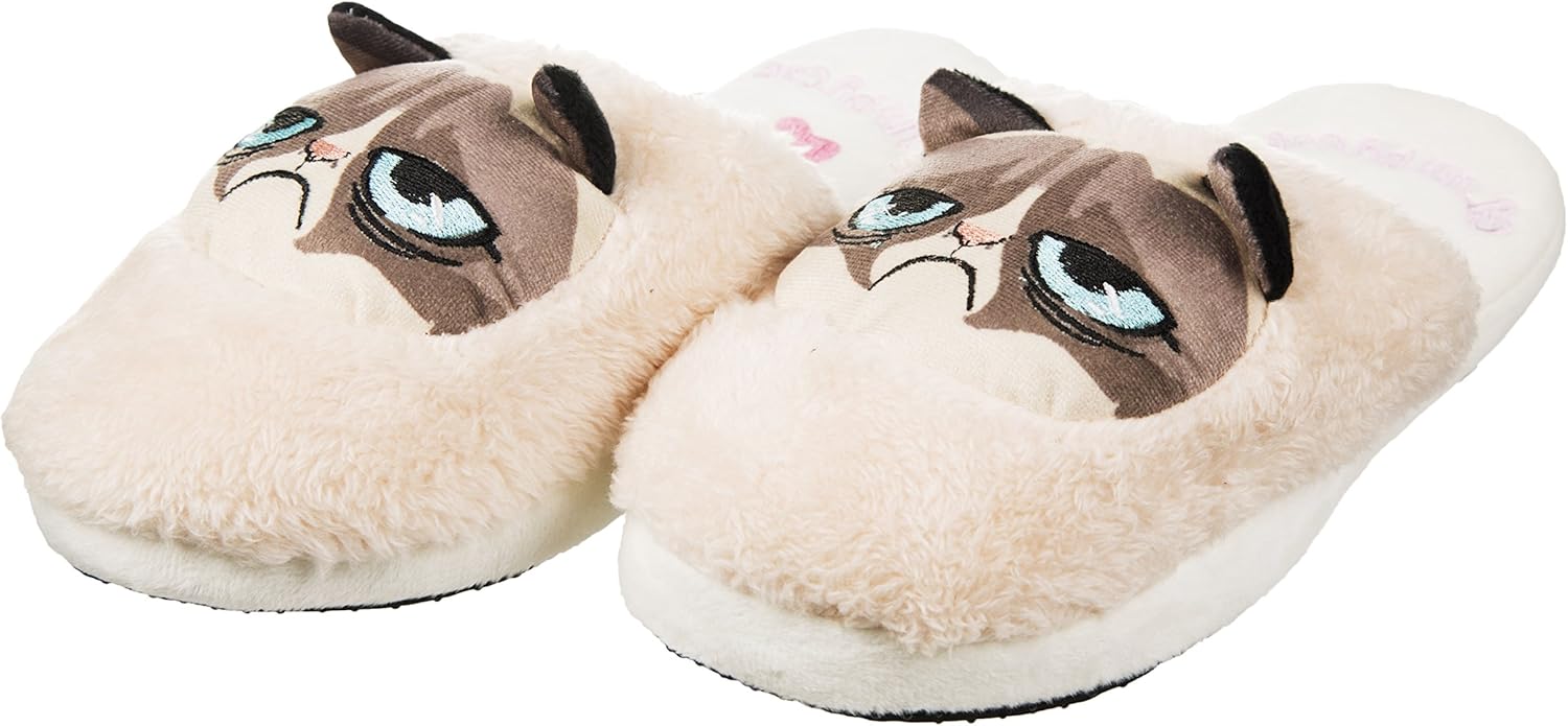grumpy cat slippers