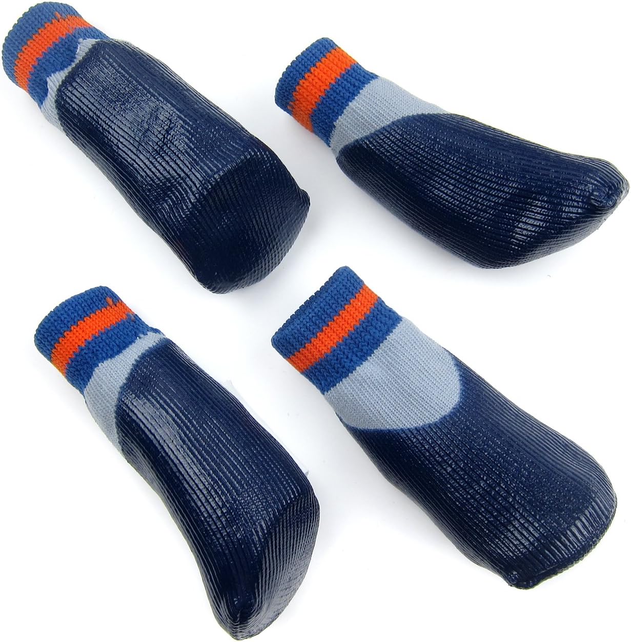 rubber dipped dog socks