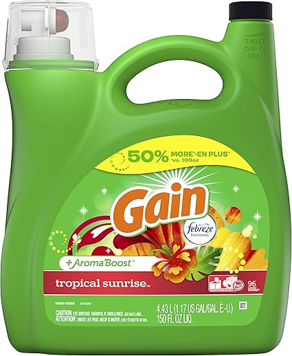 Gain Liquid Laundry Detergent 