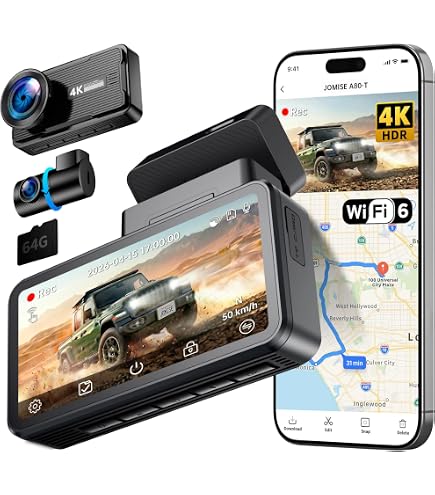 Amazon.com: JOMISE Hardwire Kit for Mirror Dash Cam G814, 21.3ft