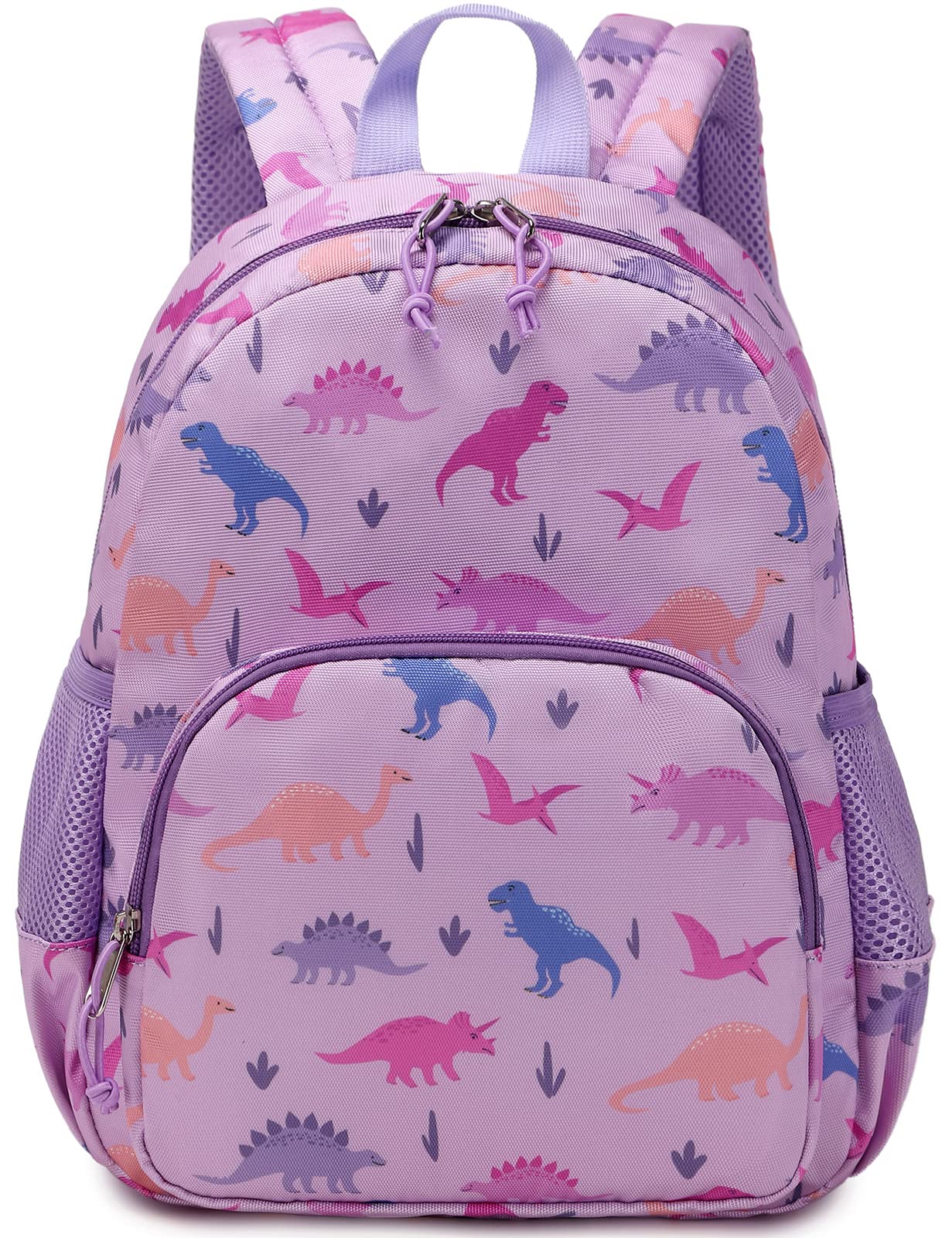 Photo 1 of ***SEE NOTES*** 
Ryushoyo Cute Toddler Preschool Backpack Lady Dinosaur School Book Bag for Girls, Baby Girls Kids Child Kindergarten Nursery Travel Bag with Chest Strap Purple