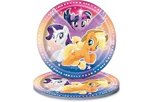 My Little Pony Paper Cake Plates, 8ct
