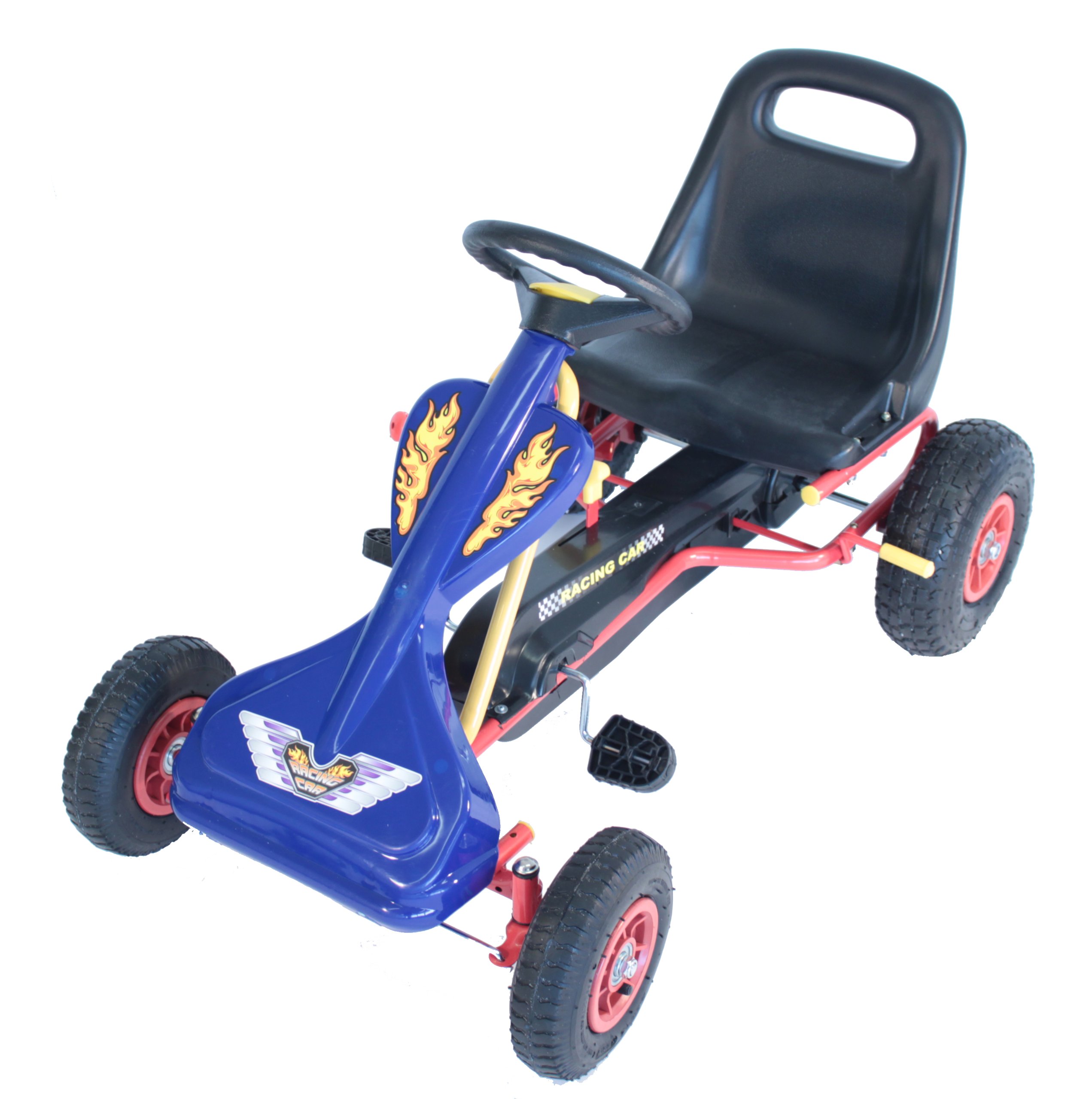 Buy Adjustable Kids Go Kart Robust Steal Frame Structure Built for