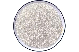 Sentovac White Nonpareils Sprinkles Edible 2mm Mini Peals Cake Decorating Sugar Candy Cookie Cake Cupcake Topper Ice Cream Ba