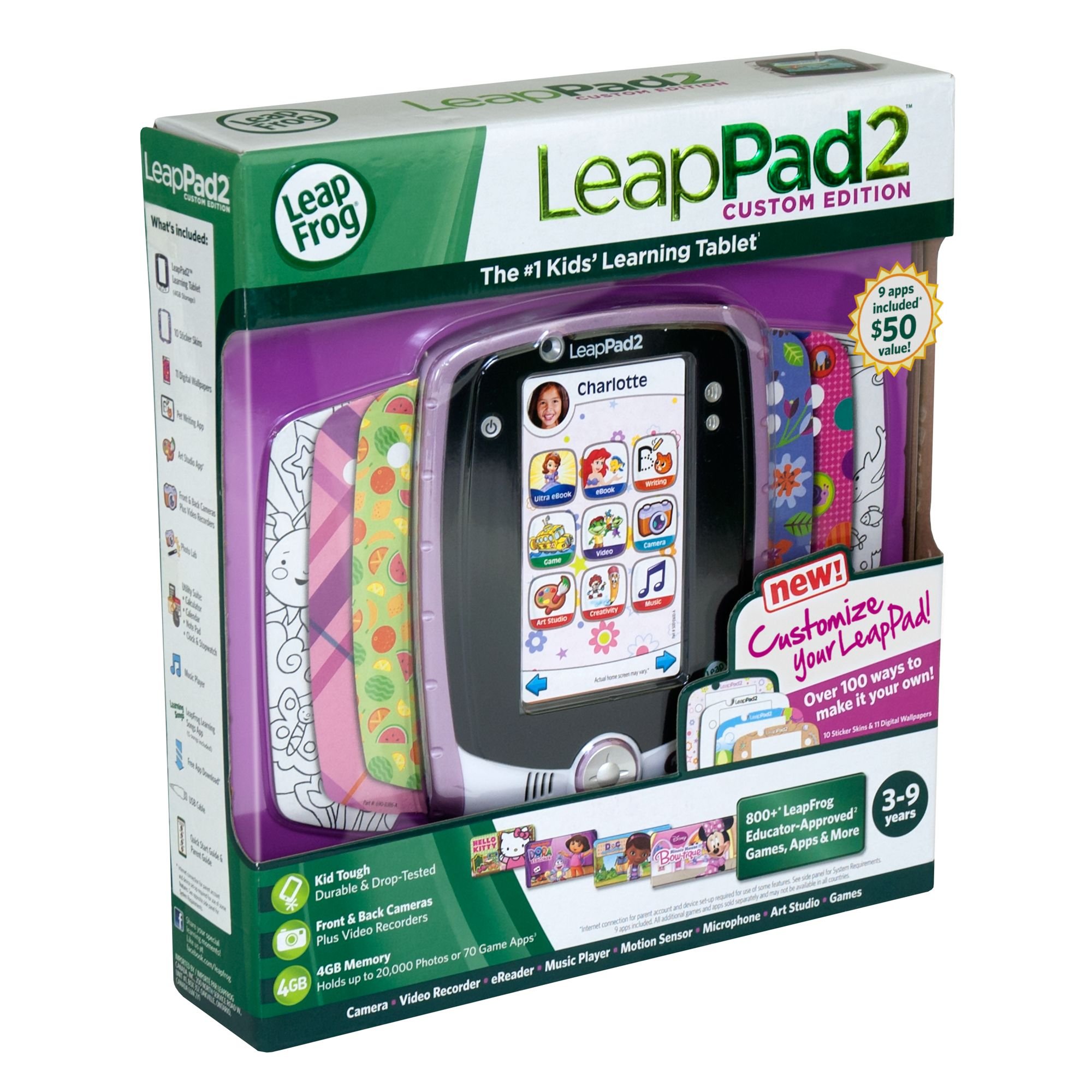 Leapfrog Leappad2 Kids Learning Tablet Custom Edition Pink