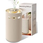 Home &amp; Car Waterless Essential Oil Diffuser,Cordless Portable Fabric | Fabric design 2-in-1 home/car auto start-stop,Adjustable mist,ambient light.Fits 5/10/15ml. Home,travel.