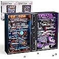 ROKR 2 in 1 Marble Run kit, 3D Plastic Puzzles for Adults, The Last City and The Future City Two Metal Models DIY Miniature Building Toy Kits, Gift for Women Men (Parallel World MRX01)