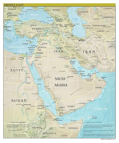 Gifts Delight Laminated 24x28 Poster Large Scale Detailed Political gifts-delight-laminated-24x28-poster-large-scale-detailed-political