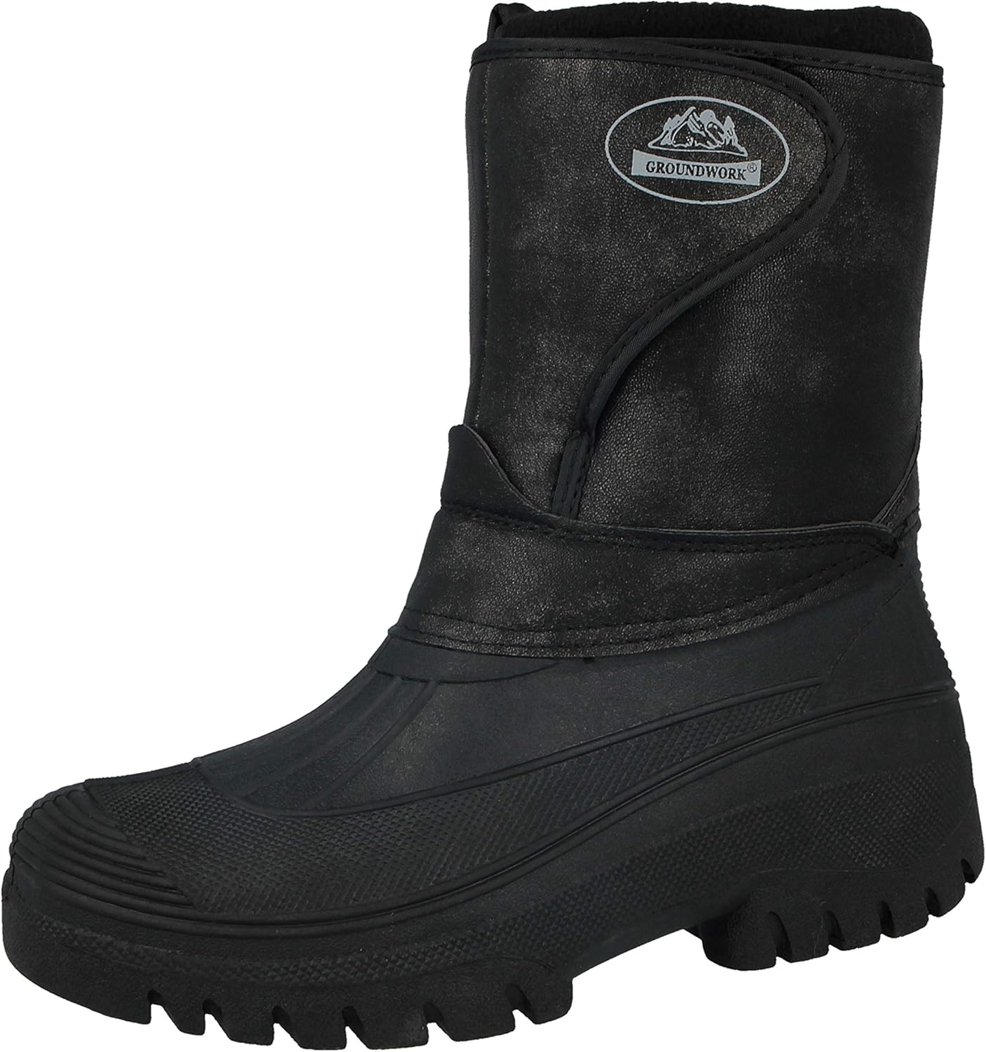 New Black Unisex Mens Ladies Horse Riding Yard Waterproof Stable Walking Rain Snow Winter Ski