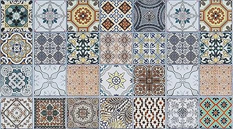 Alfombra VINILICA Estampada Vinilo DE PVC FÁCIL Limpieza Antideslizante