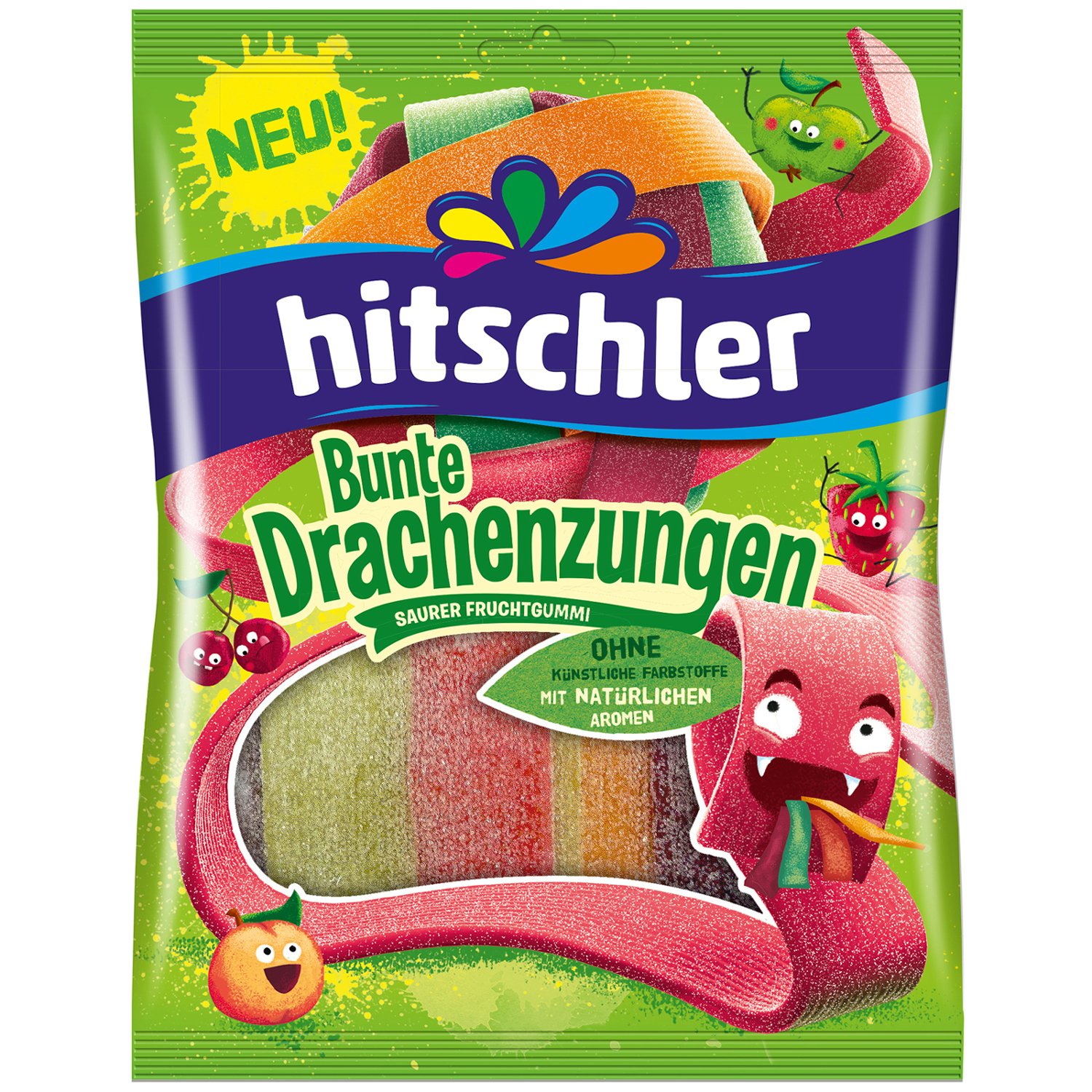 Hitschler Bunte Drachenzungen 125g Amazon.de Lebensmittel & Getränke