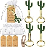 12pcs Bottle Openers Party Favors for Guests Cute Bottle Opener Wedding Favors Decorations and Souvenirs Decorative Bottle Opener for Home & Kitchen (cactus)