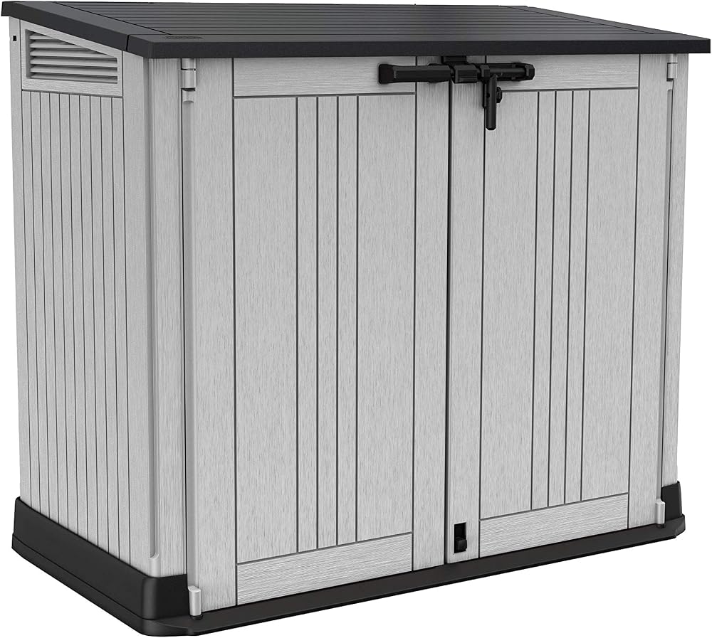 Keter Store it Out Nova Garden Storage Shed 132x71.5x113.5cm Grey