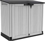 Keter Store it Out Nova Garden Storage Shed 132x71.5x113.5cm Grey