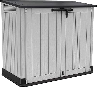 Keter Store it Out Nova Garden Storage Shed 132x71.5x113.5cm Grey
