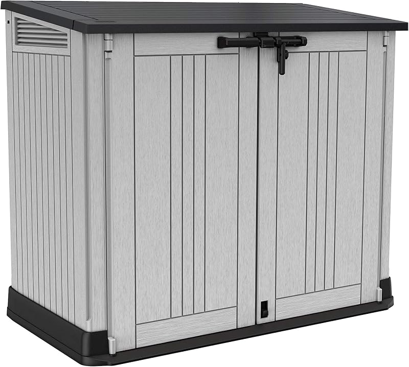 Keter Store it Out Nova Garden Storage Shed 132x71.5x113.5cm Grey