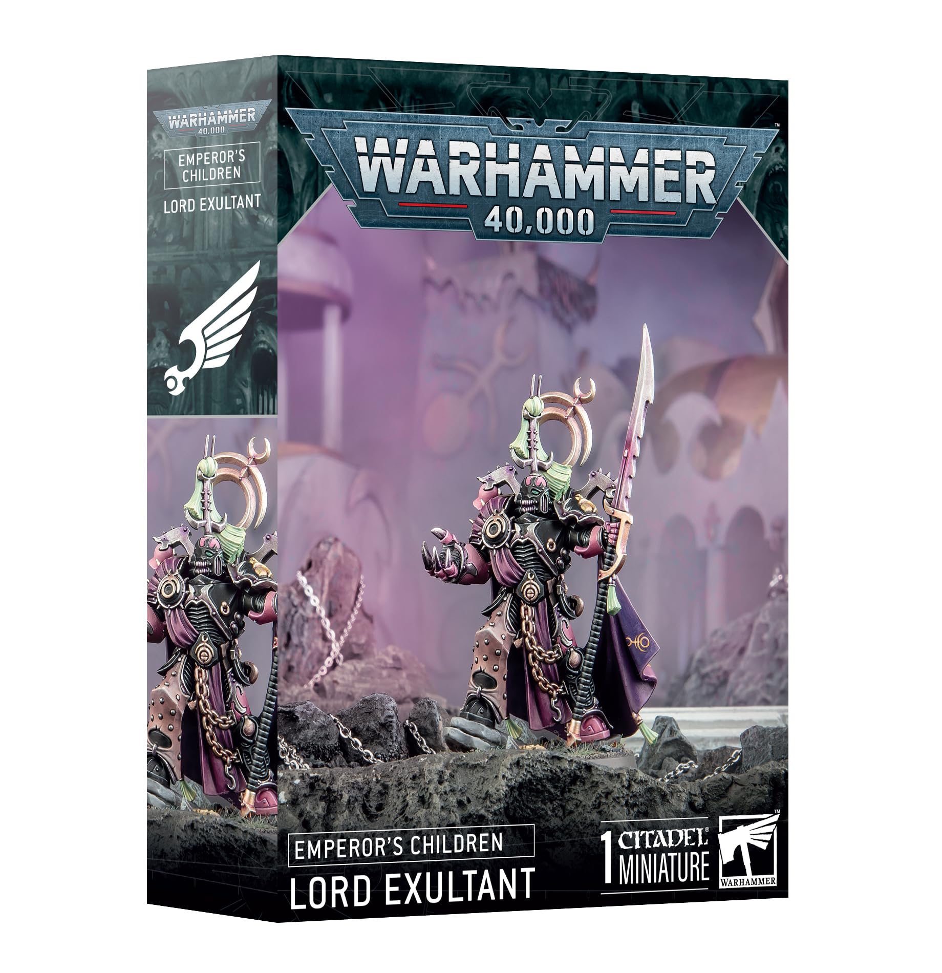 Games Workshop Warhammer 40,000 Emperor's Children Lord Exultant Model Kit