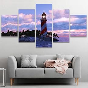 SIGNWIN Framed Canvas Wall Art Beautiful Scenery of...