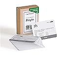 CARDDIA Chinese Mandarin Pinyin Flashcards with Audio MP3 - Comprehensive Learning Kit for Beginners and Enthusiasts, Durable & Portable