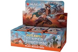 Magic: The Gathering Outlaws of Thunder Junction Play Booster Box - 36 Packs (504 Magic Cards)