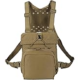 SdTacDuGe Tactical Universal Binocular Case, Binocular Harness Chest Pack with Durable, Lightweight Binocular Harness