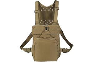 SdTacDuGe Tactical Universal Binocular Case, Binocular Harness Chest Pack with Durable, Lightweight Binocular Harness