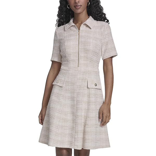 white and blue floral mini dress Floral Lace Trim Mini Dress
