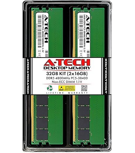 Sam Original 32GB (2x16GB) DDR5 4800MHz PC5-38400 UDIMM