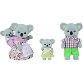 Calico Critters - Koala Family - Collectible Dollhouse Figures | Cuddly flocked figures fresh from the eucalyptus grove - poseable family that adds outback charm to storytelling, Ages 3+