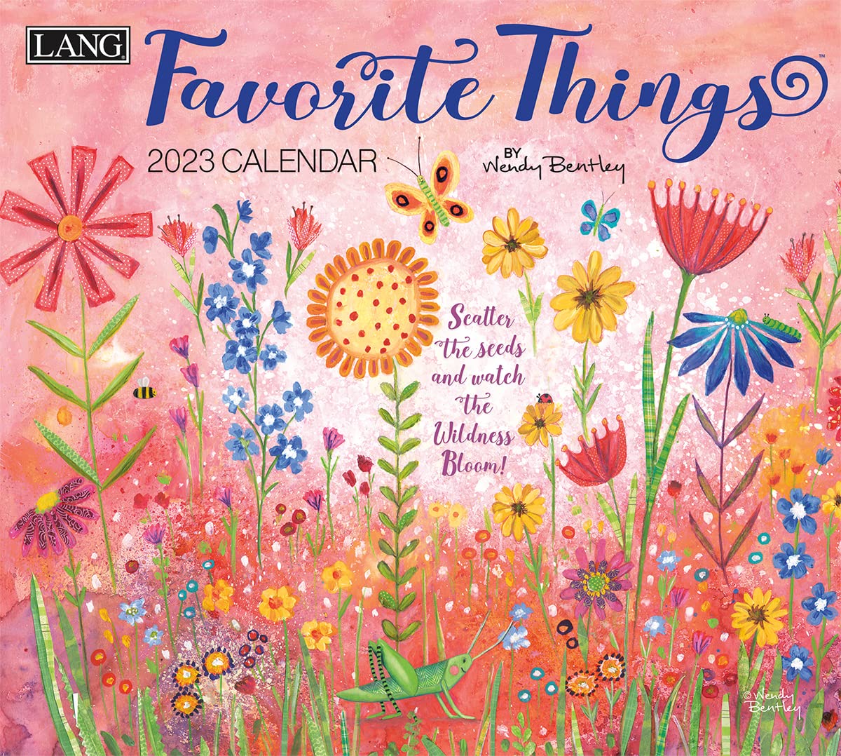 LANG FAVORITE THINGS 2023 WALL CALENDAR, 35.56 x 34.04 x 0.25 cm