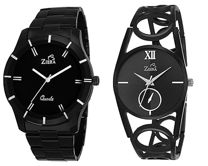 Analogue Multi-Colour Dial Mens & Womens Couple Watch(Zr7003-8035)