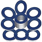 25-PCS 90430-12031 M12 Oil Drain Plug Gasket Washer Crush Seal - Premium Aluminum Crush Washer, Replaces OEM 90430-12031 for