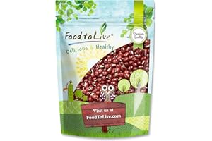 Adzuki Beans, 3 Pounds – Whole Raw Dried Azuki Beans (Red Mung Beans), Kosher, Vegan, Bulk. Rich in Minerals, Dietary Fiber, 