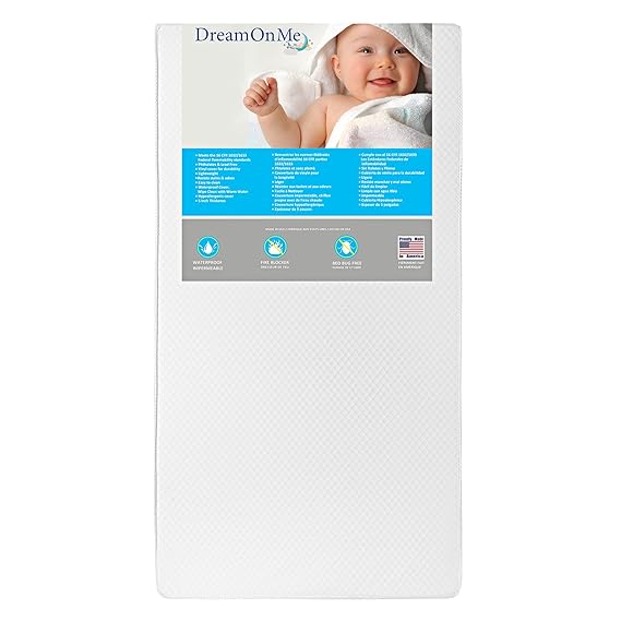 dream on me 2 foam cradle mattress